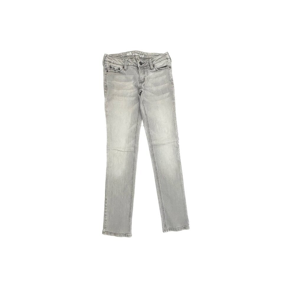 Bullhead Venice Skinny Jeans Women Size‎ 2 Gray Low Rise Denim 11402